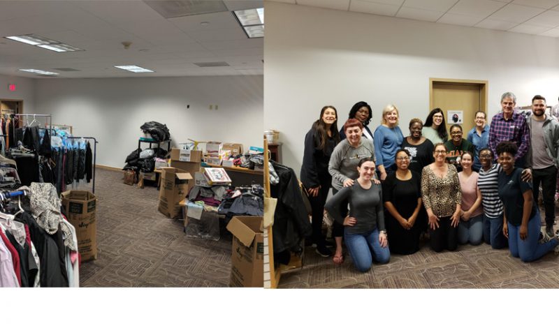 Attorneys Volunteer to Organize Clothing Closet