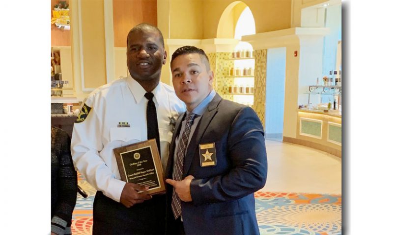 Bailiff Roger DeHart Receives Civilian of the Year Award