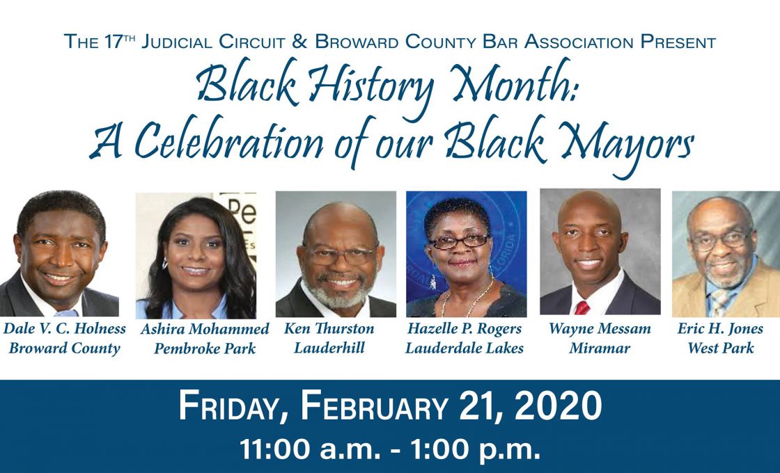 Black History Celebration – Broward’s Mayors
