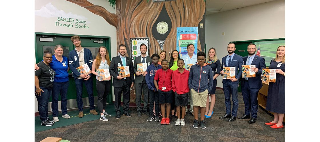 Lawyers for Literacy Read to Students