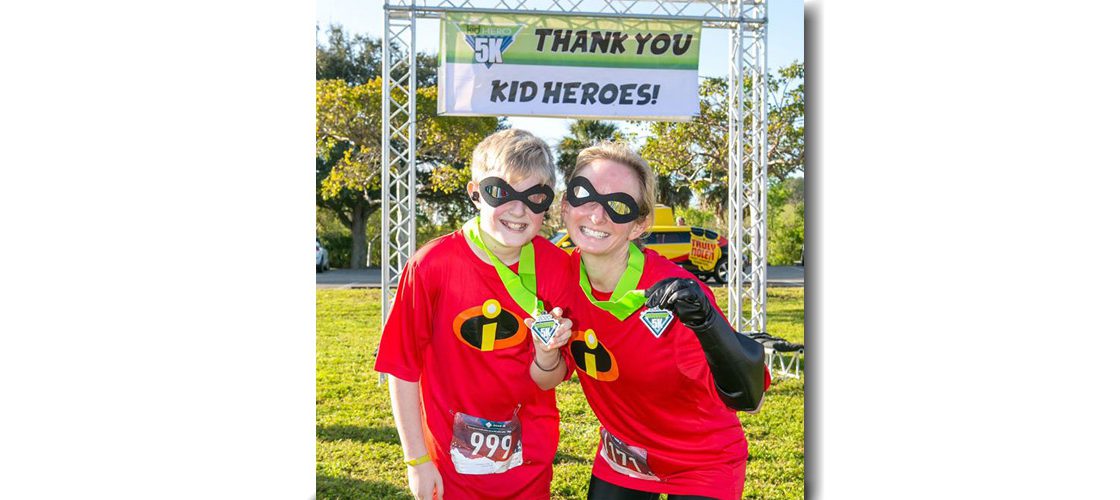 Judge Schulman Runs in Superhero 5K