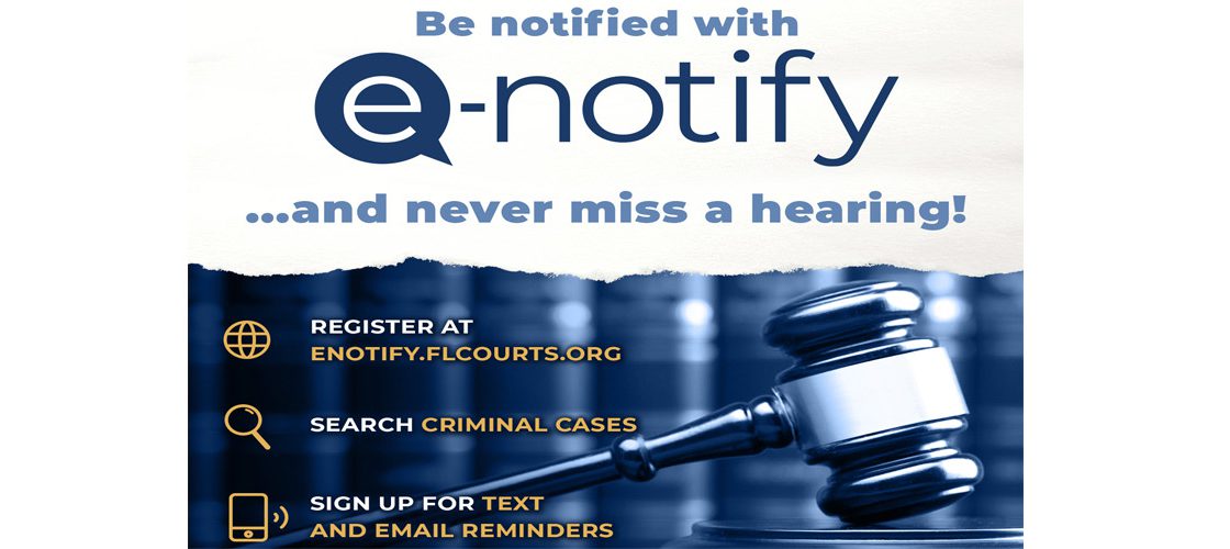 New E-Notify App Sends Reminders for Criminal Cases