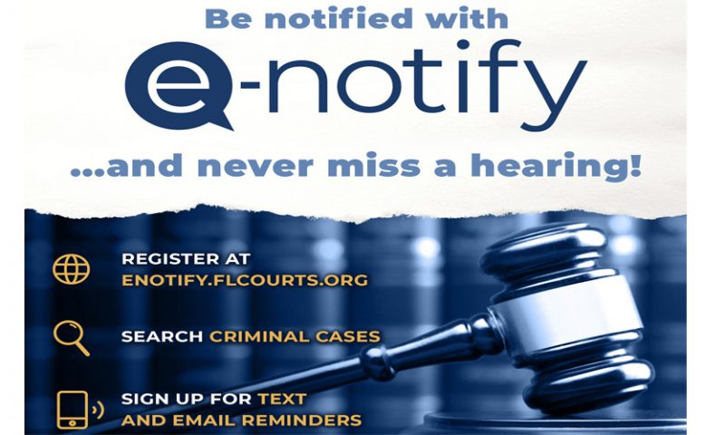 New E-Notify App Sends Reminders for Criminal Cases
