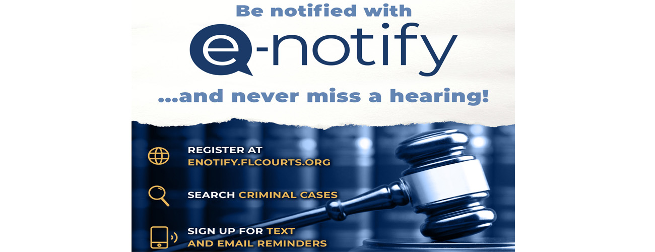 New E Notify App Sends Reminders for Criminal Cases Seventeenth