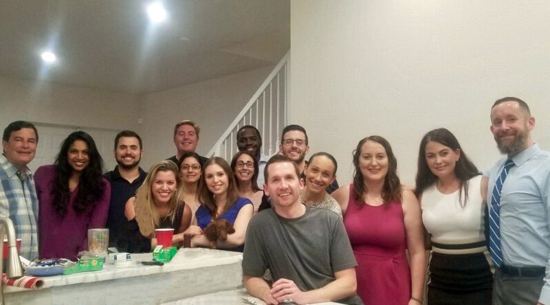 BCBA’s Young Lawyers and Judge Diaz Wrap for Annual Holiday in February Event