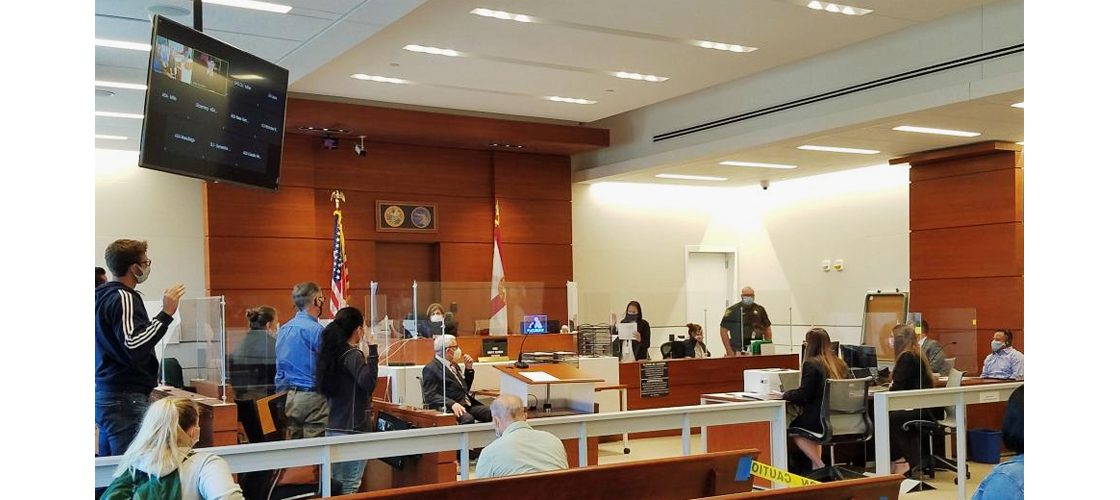 Jury Trials Resume with Strict Adherence to CDC Rules