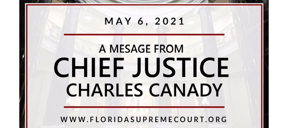 Florida Supreme Court Chief Justice Amends Rules for Entering Courthouses