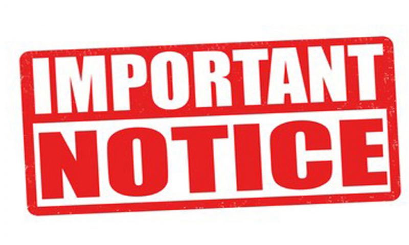 Masks Required in Public Areas Beginning August 2, 2021