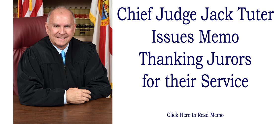 Chief Judge Thanks Jurors for Service During Pandemic