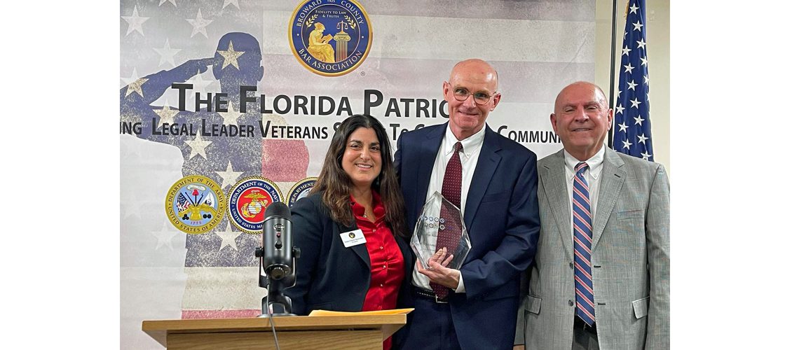 Inaugural Event Honors Veterans and Recognizes Judge Merrigan for his Service