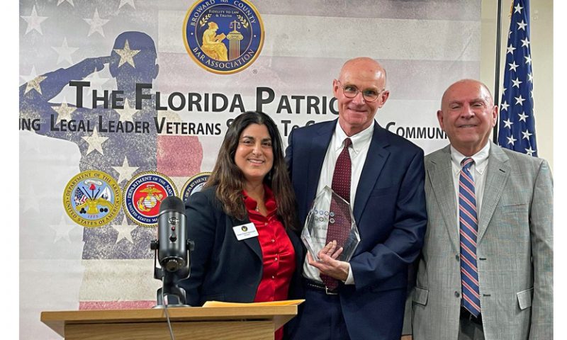 Inaugural Event Honors Veterans and Recognizes Judge Merrigan for his Service