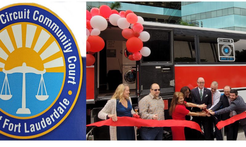 Community Court Welcomes New Mobile Shower Bus with Showering Love