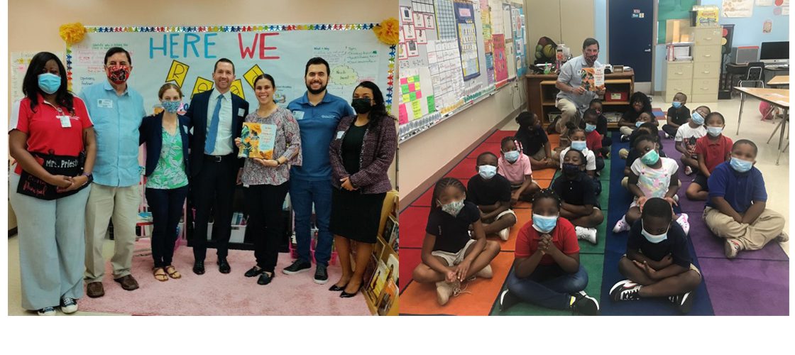 Lawyers for Literacy Reads to Elementary School Children