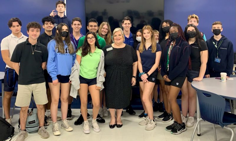 Judge Gundersen, Keynote Speaker at Kiwanas Key Club