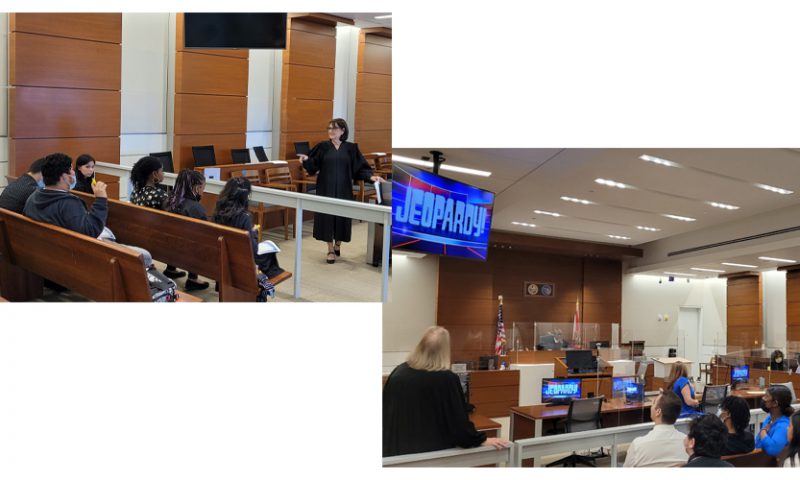 2022 Informed Voters Project Brings Broward Students to the Courthouse