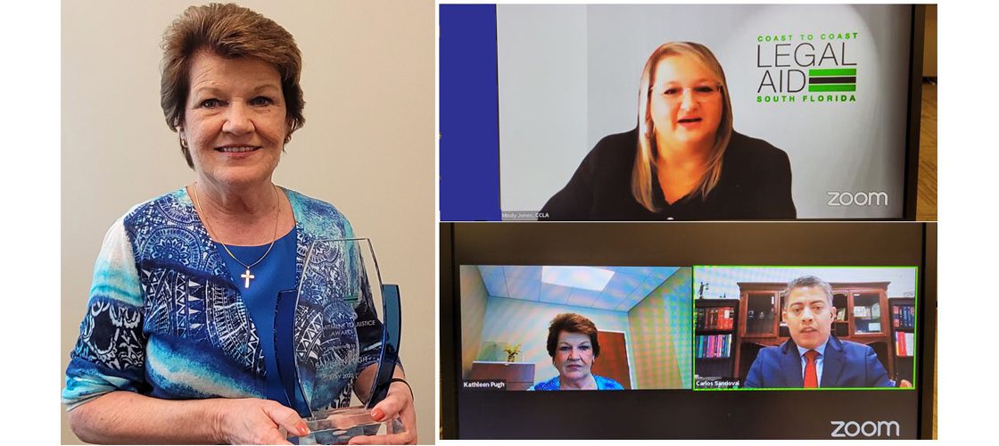 Court Administrator Kathy Pugh, Esq. Receives 2022 Commitment to Justice Award