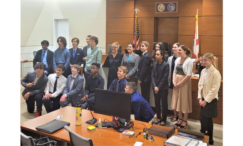 Classical Conversations Students Compete in Mock Trial