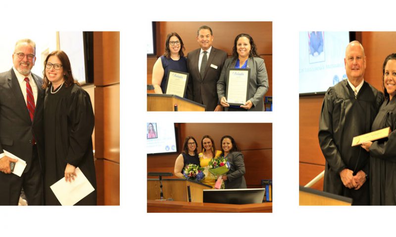 Investiture of Judge Alperstein and Judge Mastrarrigo