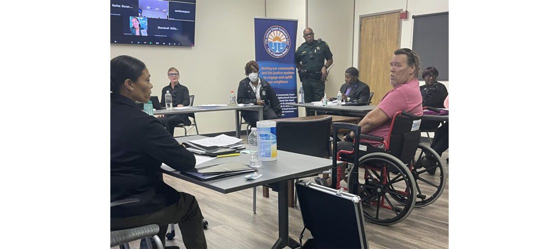 Judge Benson Featured for Assisting Community Court