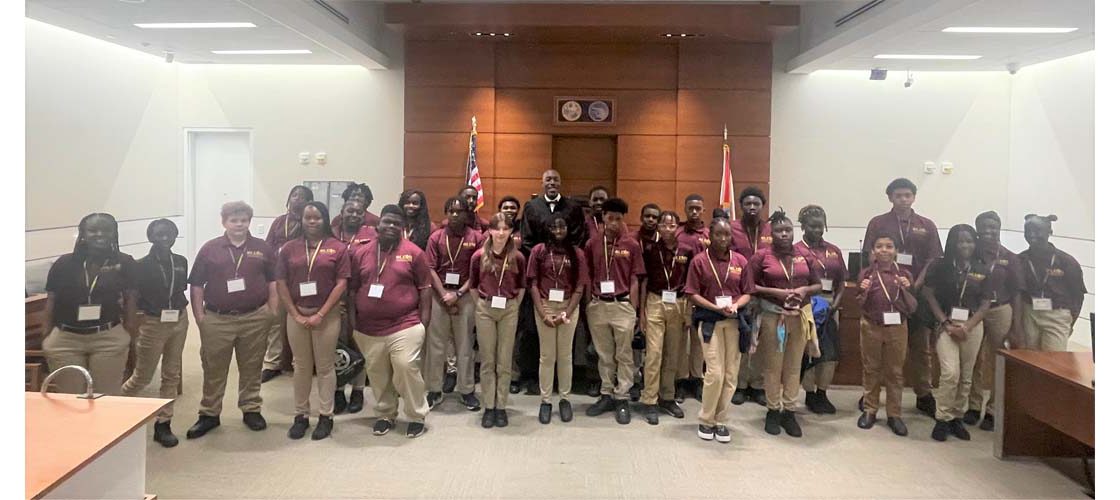 Judge Frink Welcomes BSO L.E.A.D. Camp