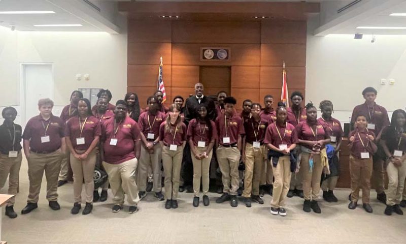 Judge Frink Welcomes BSO L.E.A.D. Camp
