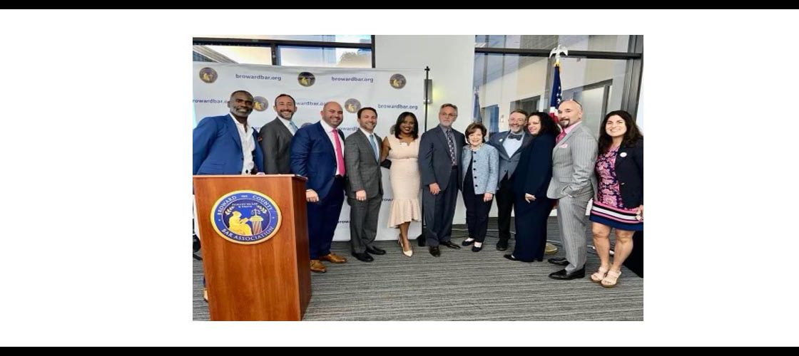 Judge Porth and Retired Judge Streitfeld Celebrated by Broward