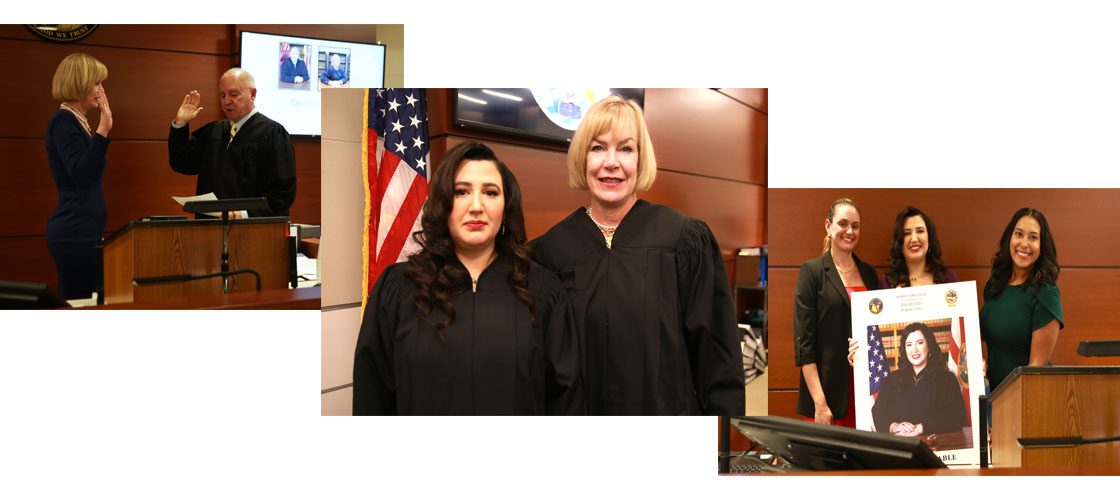 Robing Ceremony of Judge Carbuccia and Judge Kanner