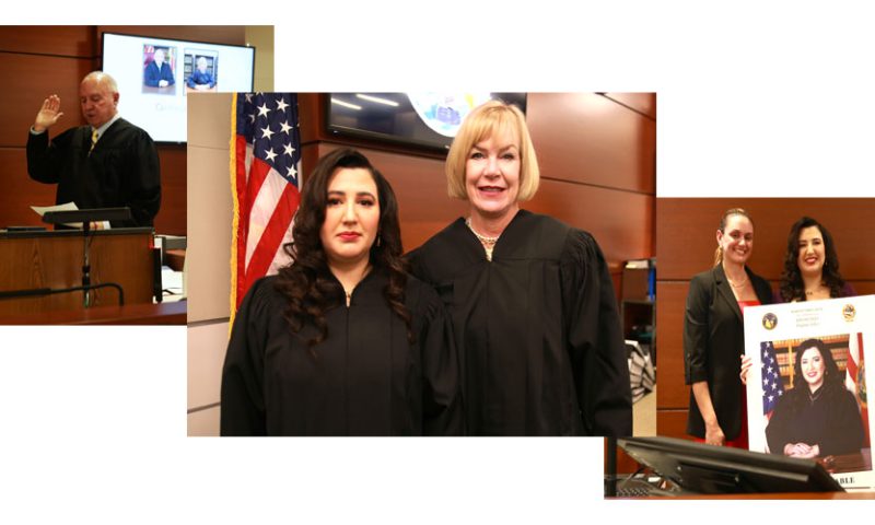 Robing Ceremony of Judge Carbuccia and Judge Kanner