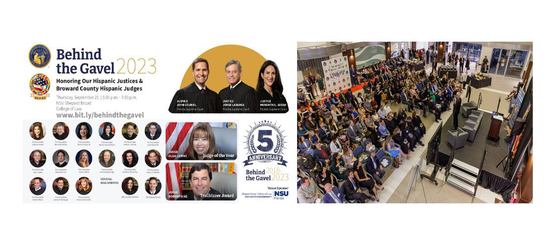 Behind the Gavel Honors Hispanic Judges
