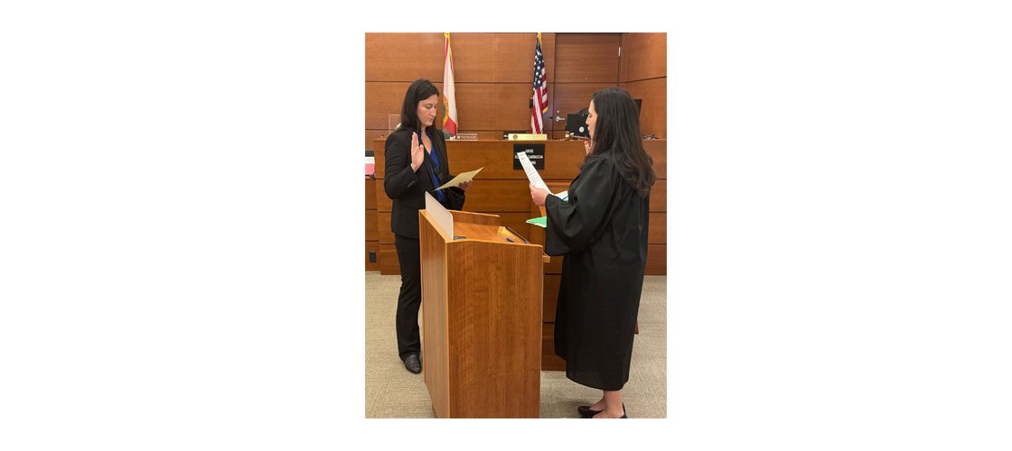 Judge Carbuccia and New Attorney at the 17th Circuit