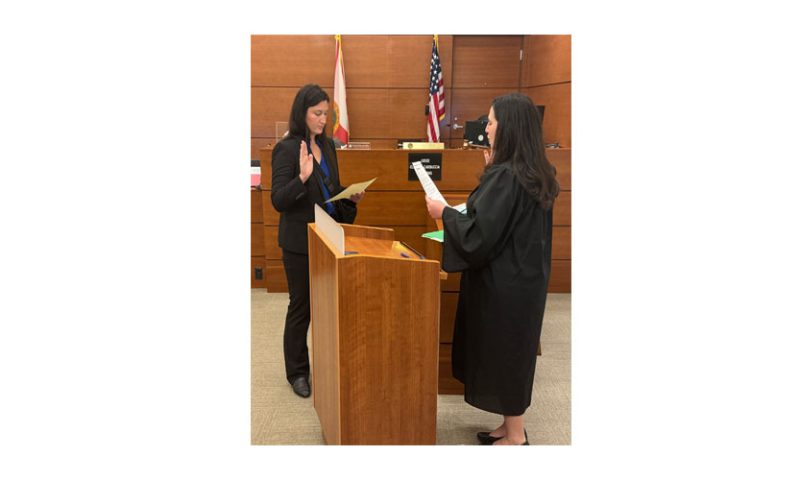 Judge Carbuccia and New Attorney at the 17th Circuit