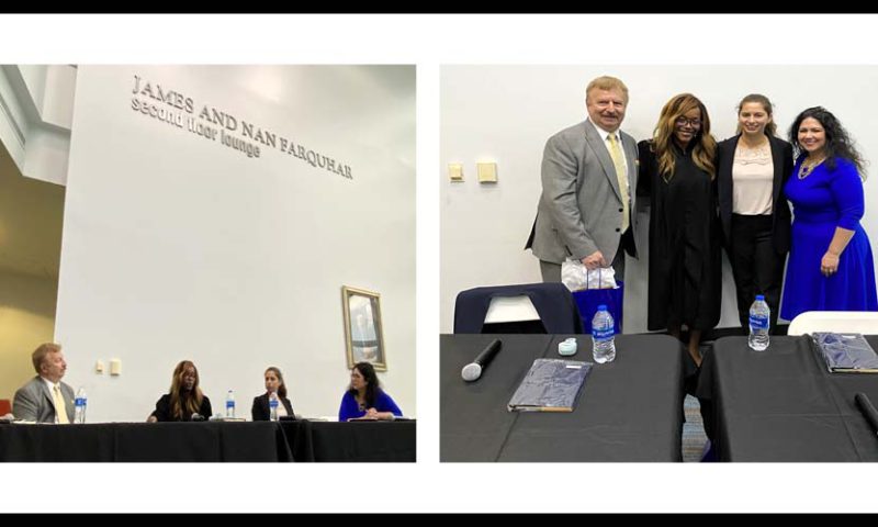 Judge Barner Joins Law Panel for Local College Students