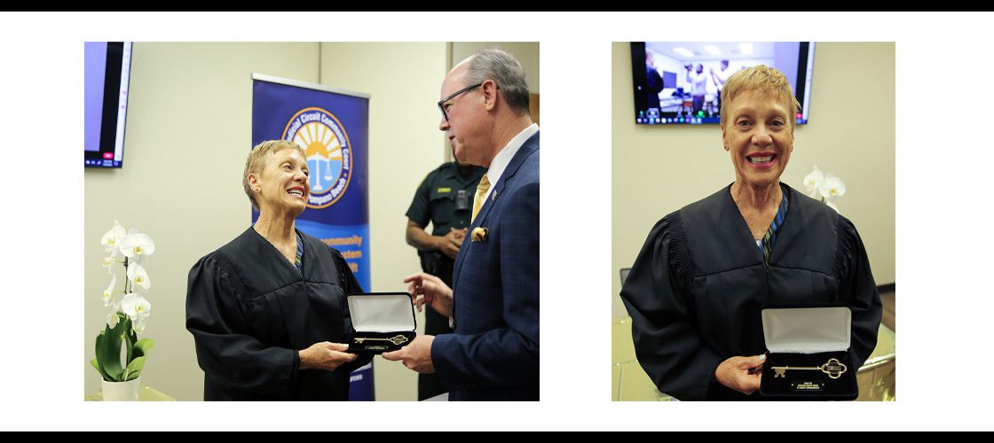 Judge Benson Honored by Broward County