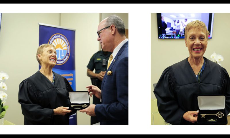 Judge Benson Honored by Broward County