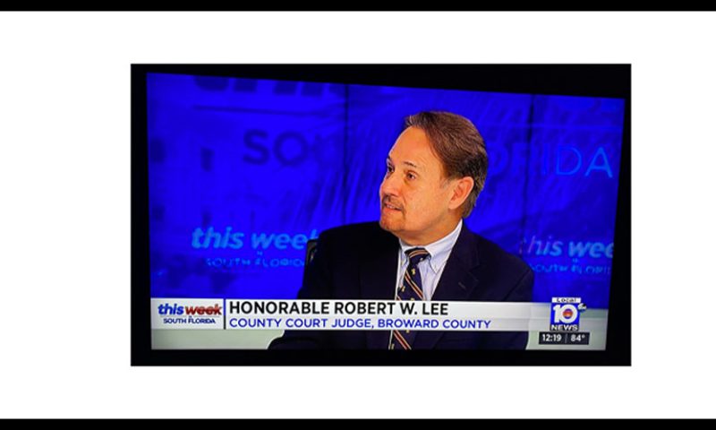 Judge Lee Featured Guest on Channel 10