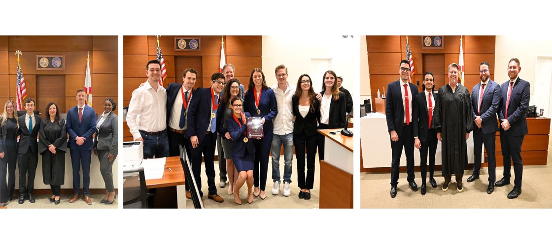 Circuit Judges Preside Over Mock Trial
