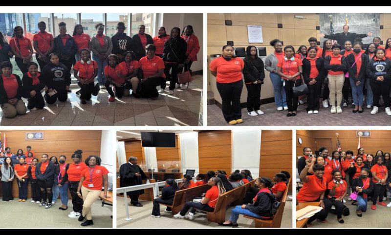 Women of Tomorrow Visit the 17th Circuit