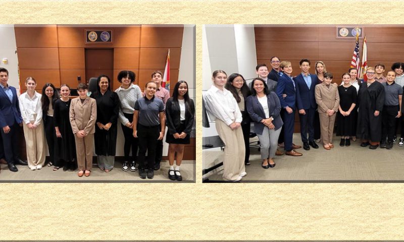 Judges Welcome Students from Classic Conversations