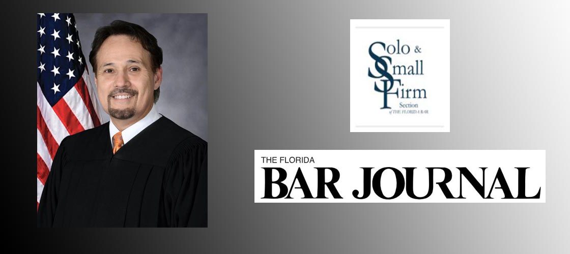 Judge Lee Co-Authors Article Published in Florida Bar Journal