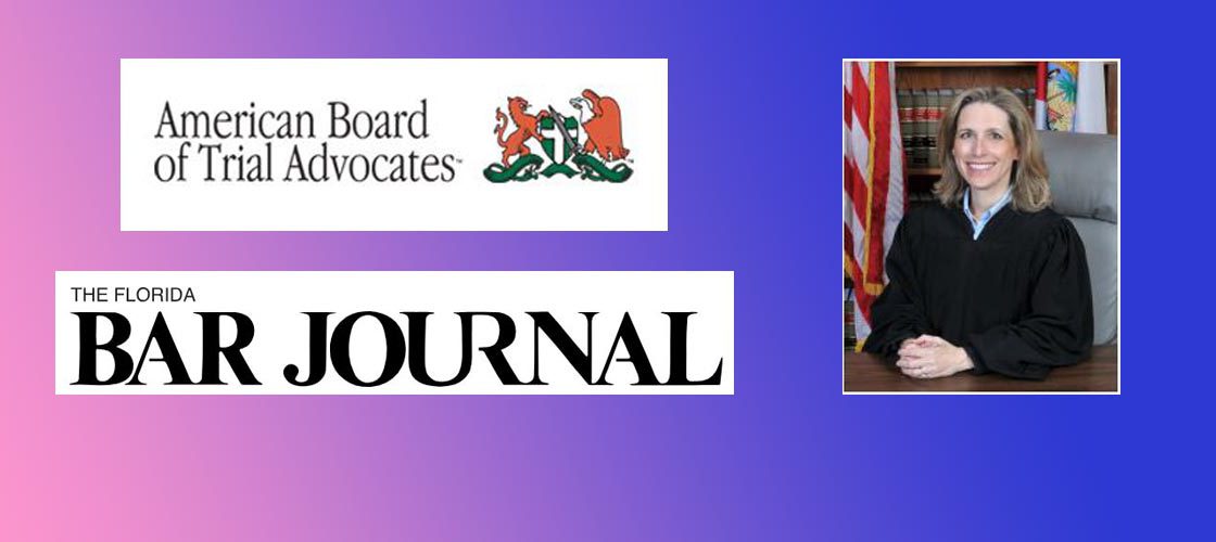 Judge Singer Featured in the Florida Bar Journal