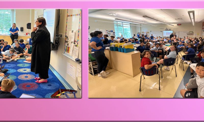 Judge Alperstein Visits the Fifth Grade