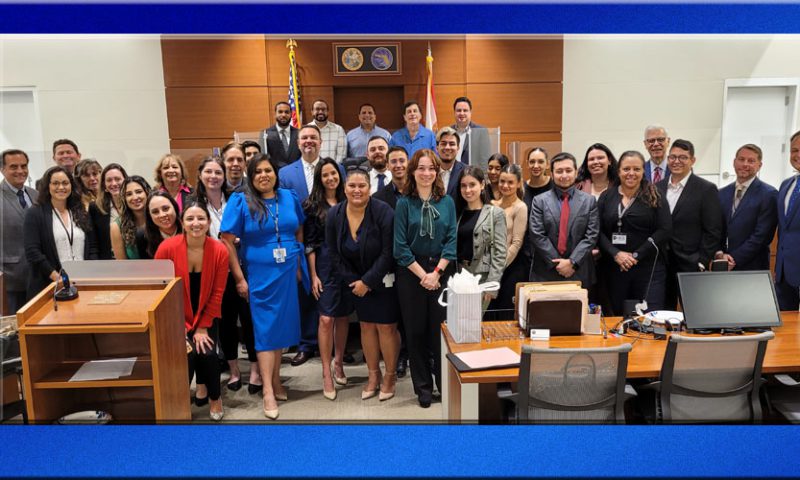 Judge Diaz Host 24th Annual Hispanic Law Student Luncheon