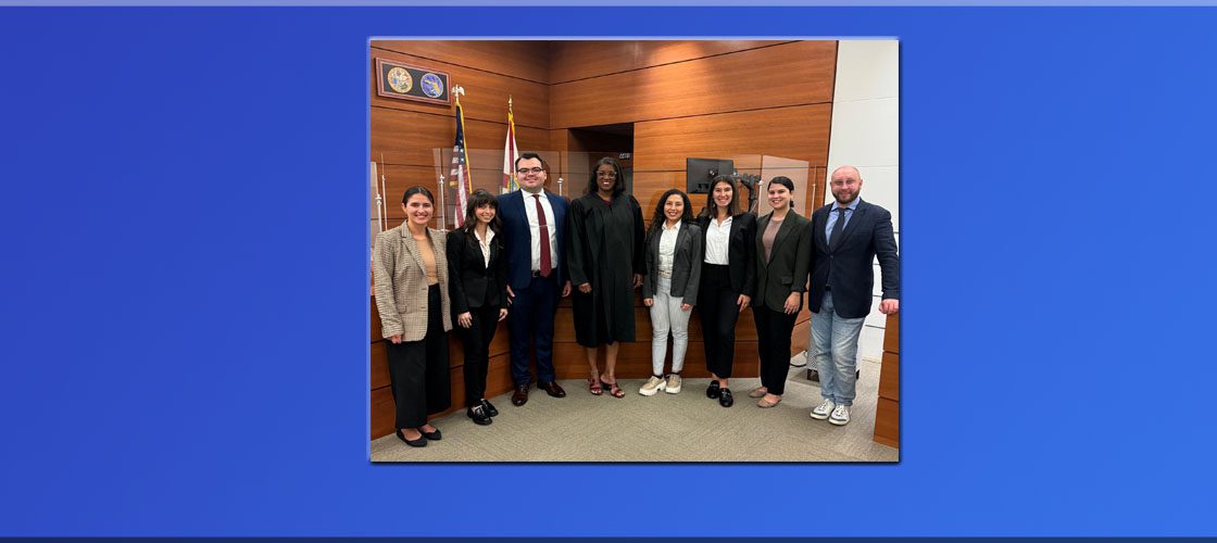 Judge Moon Host University of Miami Law Students