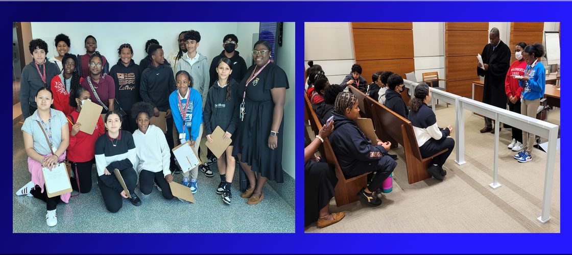 Attucks Middle School visits the 17th