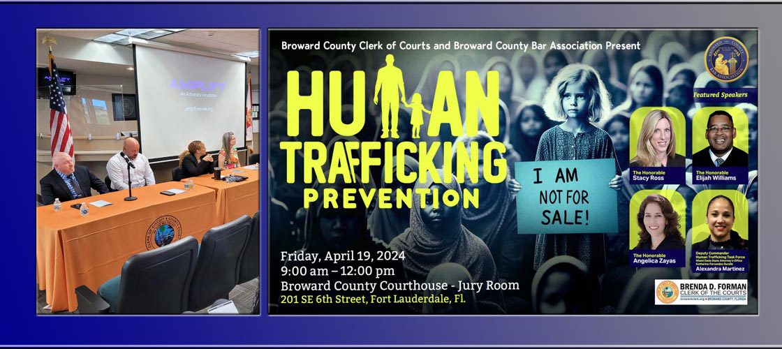 BCBA and Clerk of Courts Host Human Trafficking Prevention Summit