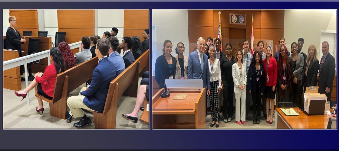 Pathways to Careers in Law visits the 17th Circuit