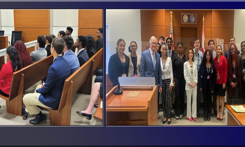 Pathways to Careers in Law visits the 17th Circuit