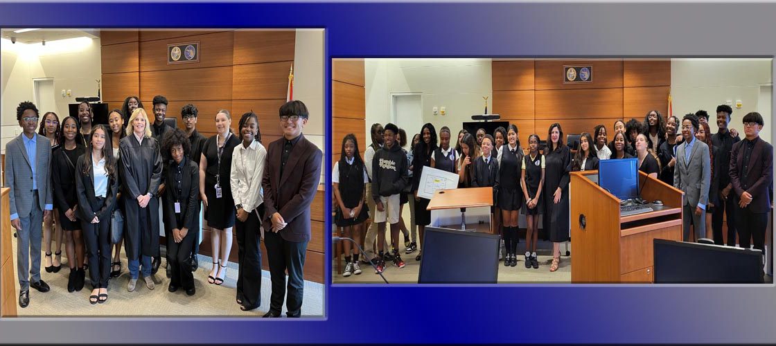 Middle School Mock Trials at the 17th Circuit