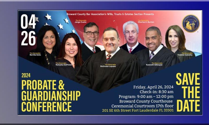 Probate and Guardianship Conference at the 17th Circuit