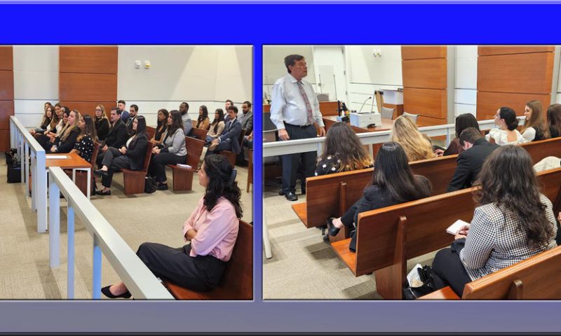 Judge Diaz Welcomes Interns